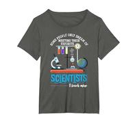 Ciencia Profesor Biólogo Regalo Enseño La Mía Biología Camiseta, Mujer Tallas Grandes, Asfalto, 2XL Grande