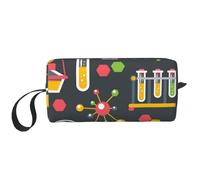 Ciencia quimica, Bolsa de Maquillaje Bolsa de cosméticos Bolsa de artículos de tocador de Viaje portátil Bolsa de Maquillaje