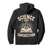 Ciencia sobre superstición Diseño de Pensamiento Racional Sudadera con Capucha