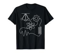 Ciencias Naturales Ingeniería Física Científico Camiseta