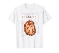 Ciencias Naturales Libro de Texto Anatomía Erizo Camiseta