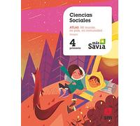 Ciencias sociales. 4 Primaria. Mas Savia. Aragón - 9788491822271