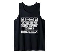 Científico Computación Cuántica Física Divertido Humor Camiseta sin Mangas