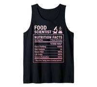 Científico de Alimentos Camiseta sin Mangas