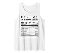 Científico de Alimentos Camiseta sin Mangas