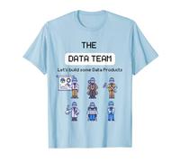 Científico de datos Analista de datos Ingeniero de datos Codificador AI Power BI Camiseta