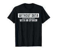 Científico de Datos Humor sin Datos Estadísticas Analítica Camiseta gráfica económica