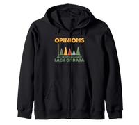 Científico de Datos Las Opiniones sobre Humor carecen de estadísticas de Datos Sudadera con Capucha