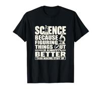 Científico Evidencia Hechos Ciencia Educación Humor Camiseta