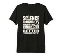 Científico Evidencia Hechos Ciencia Educación Humor Camiseta Premium