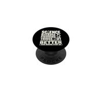 Científico Evidencia Hechos Ciencia Educación Humor PopSockets PopGrip Adhesivo