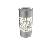 Científico Evidencia Hechos Ciencia Educación Humor Vaso térmico de acero inoxidable de doble pared