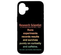 Científico Investigador Carcasa para iPhone 16 Plus