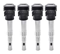 CIENUWPD 4 Bobina de Encendido para Audi A3 A4 A5 A6 Q5 TT para VW Jetta Beetle Passat Golf L5 2.5L 06F905115F