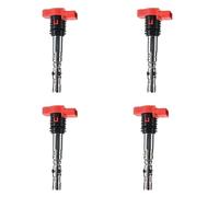 CIENUWPD 4 Bobina de Encendido para VW Crafter Jetta Bora Golf MK4 Passat B5 para Audi A3 A4 TT 1.8T 06C 905 115B 06C905115B