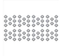 CIENUWPD 64 Piezas de trapeador de Tela, trapeador de compresión, trapeador automático, trapeador Giratorio para Limpieza de Pisos, paño de fregona para Joybos(Gray)