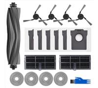 CIENUWPD Accesorio de Repuesto Compatible con filtros del Cepillo Principal del Robot Aspirador para Dreame X40 Complete Master