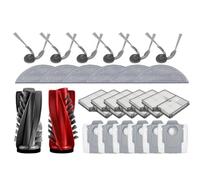 CIENUWPD Accesorios de la Pieza Cepillo Lateral Principal Filtro Kit de trapeador Edgewise para Roborock Saros 10 / S9 MaxV Ultra / S90ver / G30 / A1460RR(26PCS)