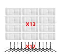 CIENUWPD Accesorios de Repuesto para Filtro HEPA y Cepillo Lateral para aspiradora para Grundig VCR 2330(Set 3)