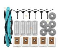 CIENUWPD Accesorios de Repuesto Spin Revolution, Piezas de paño para fregona, Filtro HEPA, Rodillo de Trapo, Accesorios para Cepillo Lateral para Cecotec Conga 11090(22PCS)