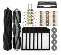 CIENUWPD Accesorios para Ecovacs Deebot X1 Omin/Turbo T10 Omin/Turbo Bolsas para aspiradora Cepillo Principal Paño Filtro HEPA Repuestos (O)