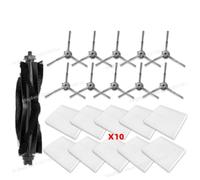 CIENUWPD Accesorios Piezas Rodillo Cepillo Lateral Filtro Bolsa para Polvo para Eufy Clean L50, L50 SES, L60, L60 SES, L60 Hybrid, G50, G50 Hybrid(Set J)