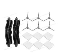 CIENUWPD Accesorios Piezas Rodillo Cepillo Lateral Filtro Bolsa para Polvo para Eufy Clean L50, L50 SES, L60, L60 SES, L60 Hybrid, G50, G50 Hybrid(Set L)