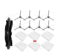 CIENUWPD Accesorios Piezas Rodillo Cepillo Lateral Filtro Bolsa para Polvo para Eufy Clean L50, L50 SES, L60, L60 SES, L60 Hybrid, G50, G50 Hybrid(Set I)