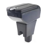 CIENUWPD Apoyabrazos Interfaz USB,reposabrazos,Consola Central de Estilo,Caja de Almacenamiento de Accesorios,Conjunto Interior para Perodua Axia(6H Red Thread)