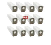 CIENUWPD Bolsas para Polvo, Accesorios para aspiradoras, Piezas de Repuesto, Bolsas para Polvo de Basura para UWANT V100/K100(White 12PCS)