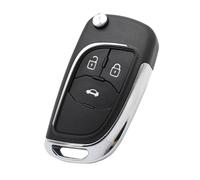 CIENUWPD Carcasa de Llave Plegable de Repuesto para Control Remoto de 3 Botones pour Opel Adam Astra J Corsa E Insignia Mokka Zafira C