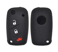 CIENUWPD Carcasa de Silicona para Mando a Distancia de Coche de 3 Botones pour Fiat Florino Qubo Ducato Bravo Doblo Linea Punto Stilo pour Iveco