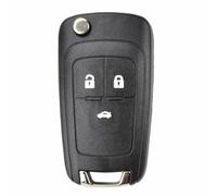 CIENUWPD Carcasa para Llave remota de Coche de 2 y 3 Botones pour Opel Astra Mokka Insignia Zafira Meriva pour Holden Cruze Barina Trax Colorado