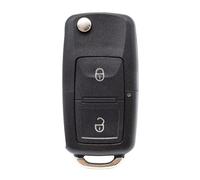 CIENUWPD Carcasa para Llavero con Control Remoto de Coche de 2 y 3 Botones pour VW Golf MK6 Polo Bora Beetle Tiguan Passat Caddy Jetta EOS Scirocco No Blade