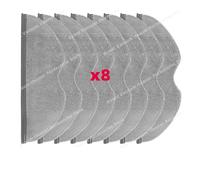 CIENUWPD Cepillo Lateral para Robot Aspirador, Filtro de montón, paño de fregona, Accesorios, Piezas de Repuesto para Xiaomi E5 / C108(Set G)