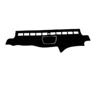 CIENUWPD Cubierta Interior Tablero Instrumentos,Protector la Consola Central,Alfombra,tapete para salpicadero,Parasol Que Absorbe la luz Solar para Jeep Wrangler JK 2007-2017(Blue LHD)