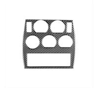 CIENUWPD Embellecedor Panel Consola Central Coche Fibra Carbono Real,Accesorios Interiores para Chevrolet Corvette C3 1968-1982
