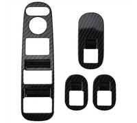 CIENUWPD Embellecedor Panel Interruptor elevalunas manija Puerta Fibra Carbono,Accesorios Decorativos para Honda HRV HR-V VEZEL 2014-2020