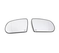 CIENUWPD Espejo retrovisor Lateral Izquierdo y Derecho,Cristal retrovisor,ángulo Exterior,Accesorios para Jeep Compass MP 2017-2022(Right and Left)