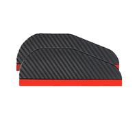 CIENUWPD Espejo retrovisor para Coche, Visera Tipo ceja para Lluvia, Fibra de Carbono, Lateral, protección Exterior automotriz para Toyota BZ3(2PC)