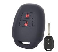 CIENUWPD Funda de Silicona para Llave de Coche con Control Remoto pour Toyota Camry Corolla Prado Landcruiser RAV4 Yaris Auris Highlander 4-Runner