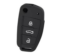 CIENUWPD Funda de Silicona para Llave, Funda abatible para Mando a Distancia sin Llave pour Audi A1 S1 A2 A3 S3 A5 A6 A8 S6 RS4 RS6 TT Q3 Q7 R8 Quattro