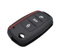 CIENUWPD Funda de Silicona para Llavero Remoto pour Seat Leon Toledo Altea Ibiza pour VW Golf Polo Bora Beetle Tiguan