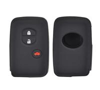 CIENUWPD Funda Protectora de Silicona para Llavero sin Llave pour Toyota Land Cruiser Prado Avensis IQ Corolla Prius Highlander Yaris