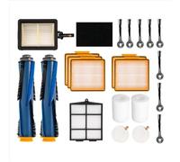 CIENUWPD Kit de filtros y cepillos Laterales para Robot Aspirador para Shark AI AV2501S AV2501AE RV2502AE RV2520AOUS