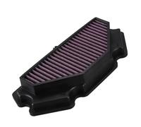 CIENUWPD Limpiador de Filtro de Aire para Motor de Motocicleta, Flujo de Tela no Tejida, Elemento de Filtro de admisión de Aire ABS para Kawasaki ER-6F ER-6N 2012-2016(As The Picture)