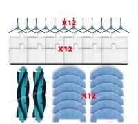 CIENUWPD Piezas Cepillo Filtro Mop para Mova E20 Plus, para Liectroux M70 Pro, para Honor Choice R3/S3 Plus,para Proscenic Q8 MAX,para Ultenic T10 Lite(Set F)