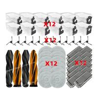 CIENUWPD Piezas Cepillo Filtro Mopa Paño Bolsa para Dreame X50 Ultra /X50 Master/L50 Pro Ultra/L40S Pro Ultra/L40s Ultra para MOVA V50 Ultra(U)