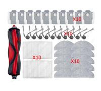 CIENUWPD Piezas Cepillo Principal Filtro Mopa Paño Bolsa para Polvo para Roborock Q7 M5 / Q7 M5+ / Q7 L5 / Q7 L5+ / Q7 TF / Q7 TF+ / Q7B / Q7T+ Plus(41PCS)