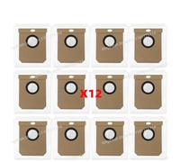 CIENUWPD Piezas Cepillo Principal Filtro Mopa Polvo para Cecotec Conga 8490 Ultimate Ultra Power / 7490 Ultimate Home X-Treme Genesis(12 Bags)